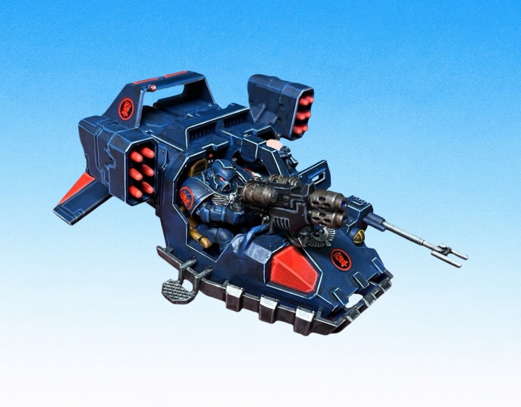 Crimson Fist Land Speeder