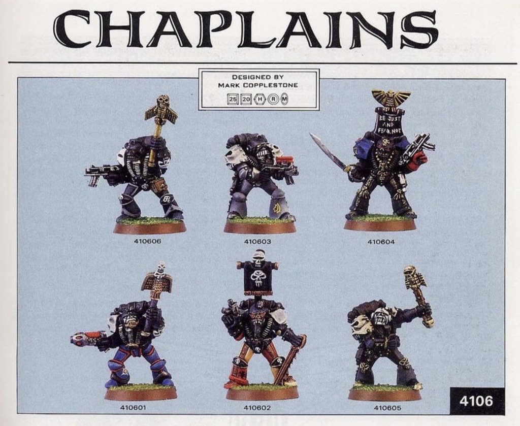 Rogue Trader 40k Compendium Chaplains